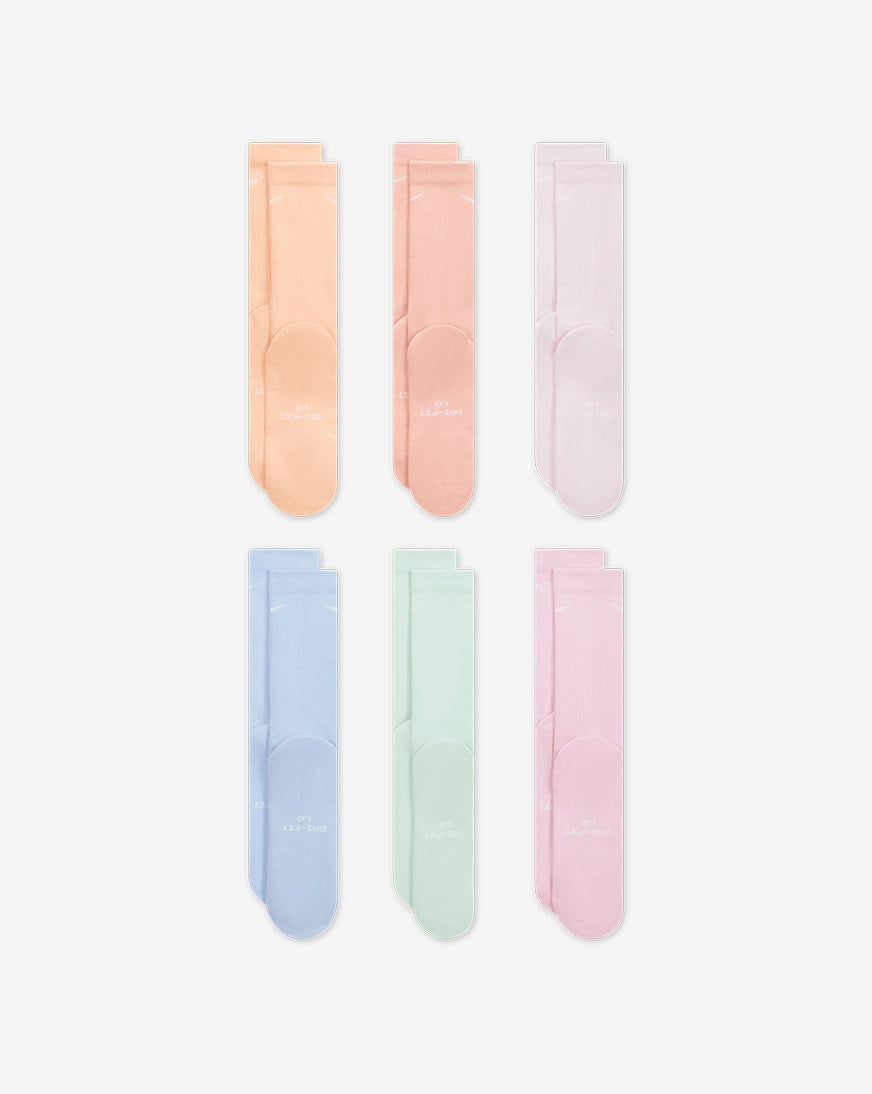 Everyday Plus Cushion 6Pk Crew Socks
