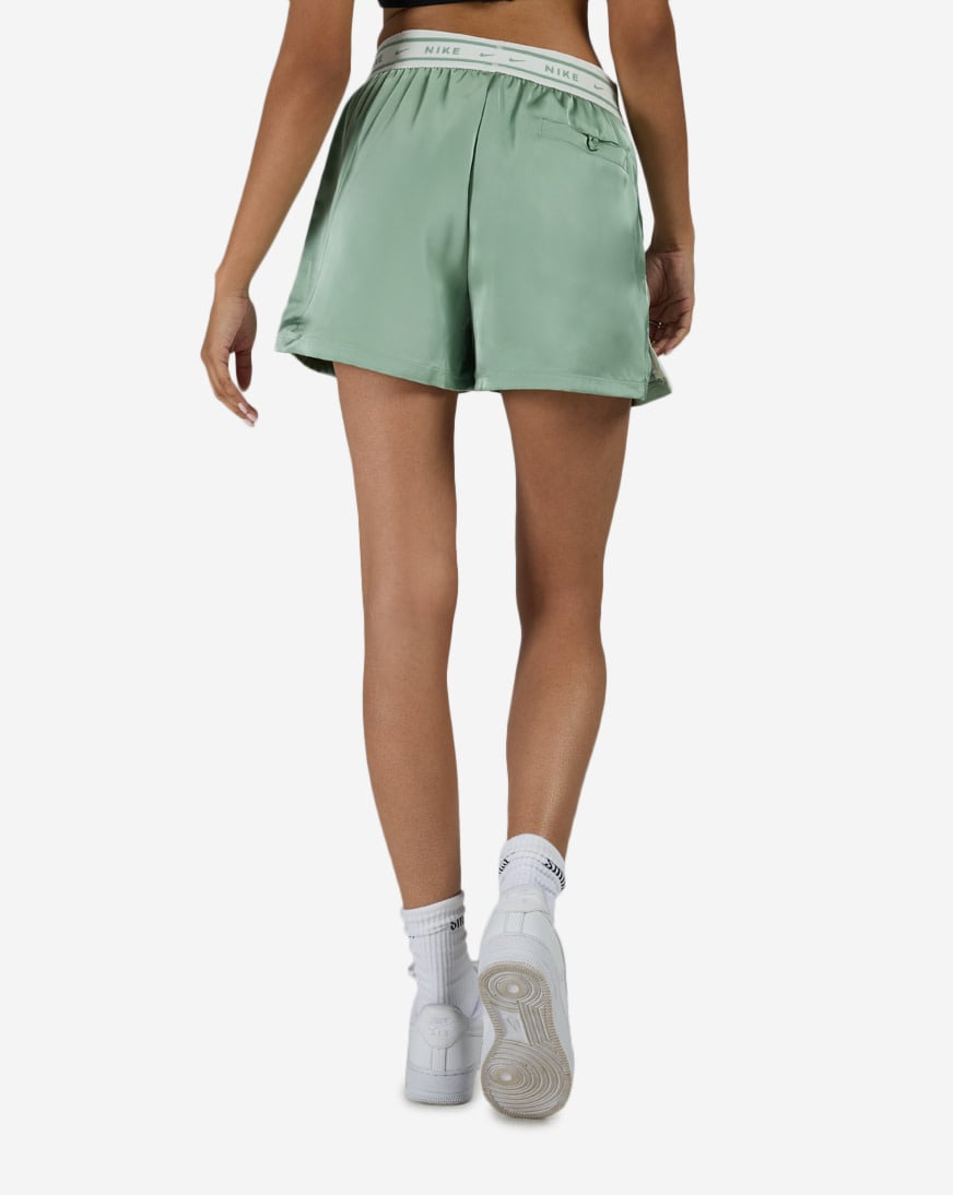 NSW Loose Mid-Rise Satin Shorts