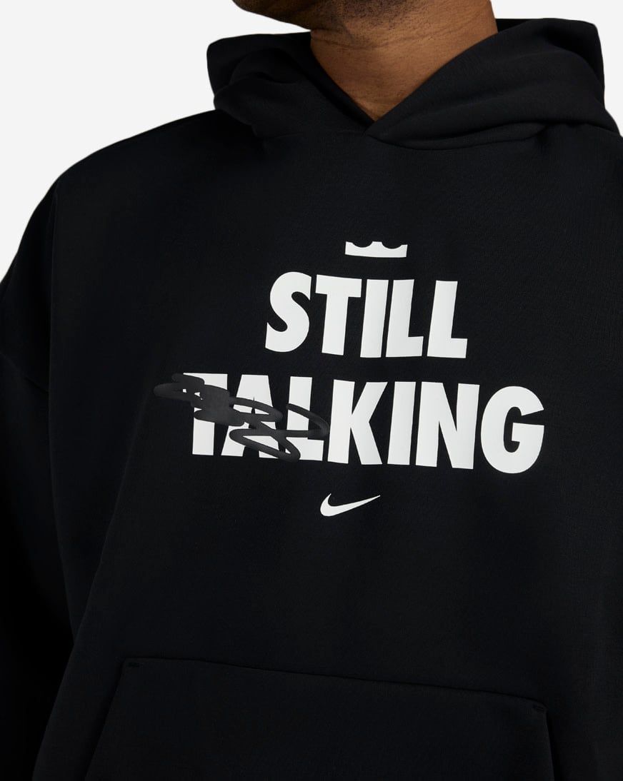 LeBron "Shut Up and Dribble" Therma-FIT Basketball Pullover Hoodie