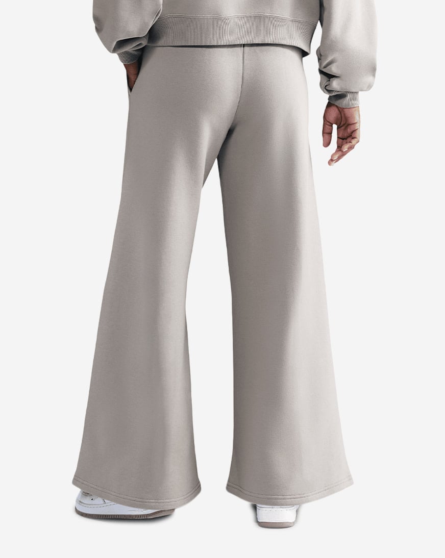 NSW Phoenix Fleece Wide-Leg Contrast Sweatpants