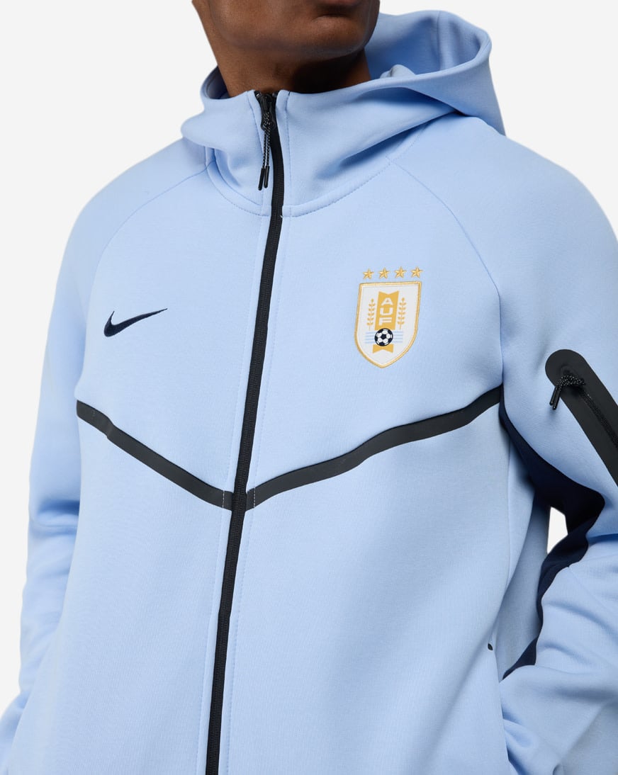 Uruguay Tech Fleece Windrunner Soccer Full-Zip Hoodie