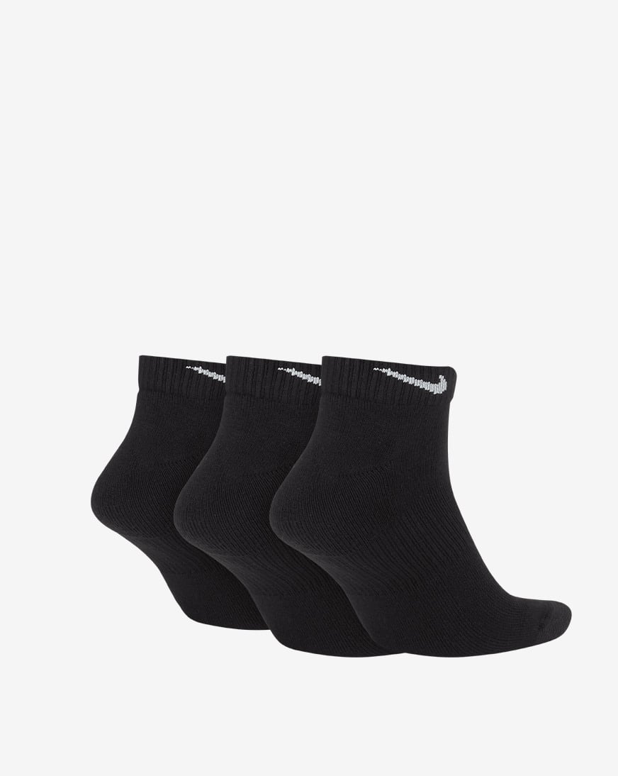 Everyday Plush Cushion 3 Pack Ankle Socks