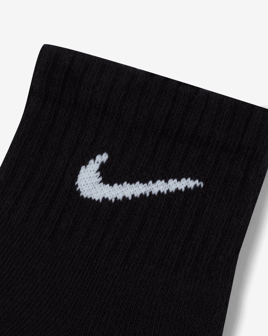 3Pk Everyday Quarter Cushion Socks