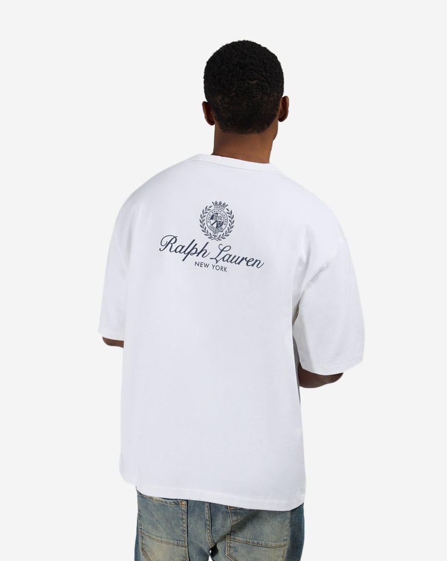 Jersey Knit RL Script Graphic T-Shirt