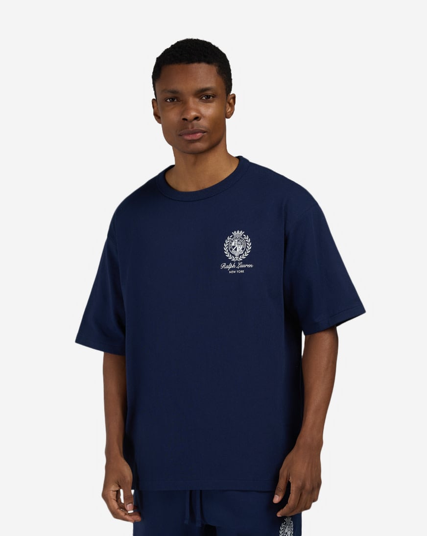 Jersey Knit RL Script Graphic T-Shirt
