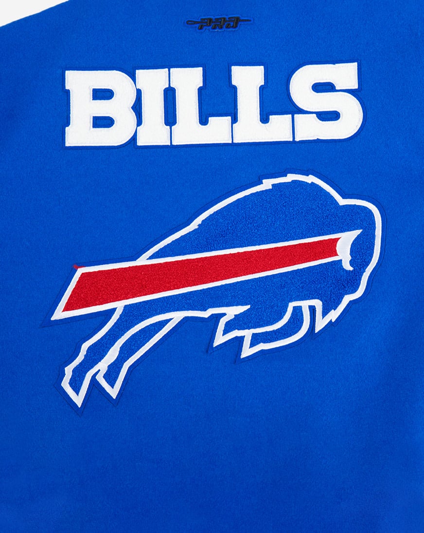 Buffalo Bills Mash Up Rib Wool Varsity Jacket