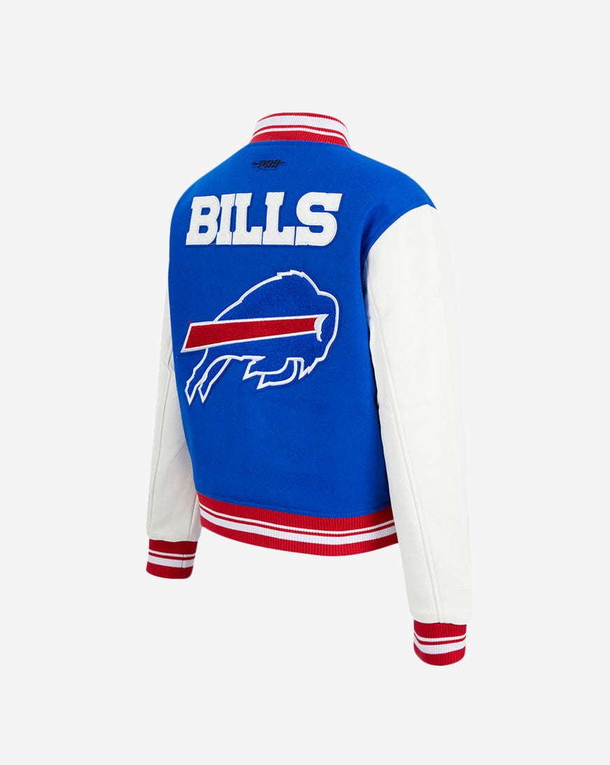 Buffalo Bills Mash Up Rib Wool Varsity Jacket