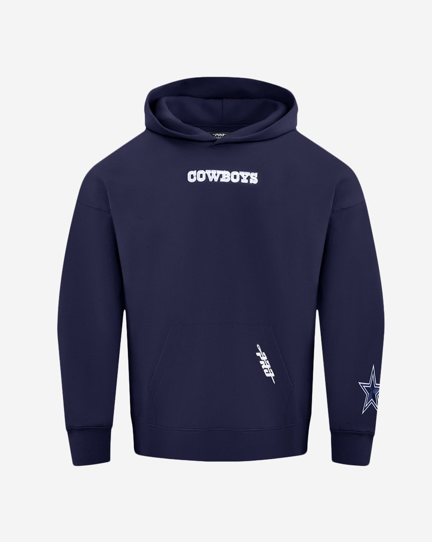 Dallas Cowboys Wingspam Drop Shoulder Pull Over Hoodie