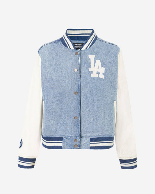 Los Angeles Dodgers Varsity Blues Denim Varsity Jacket