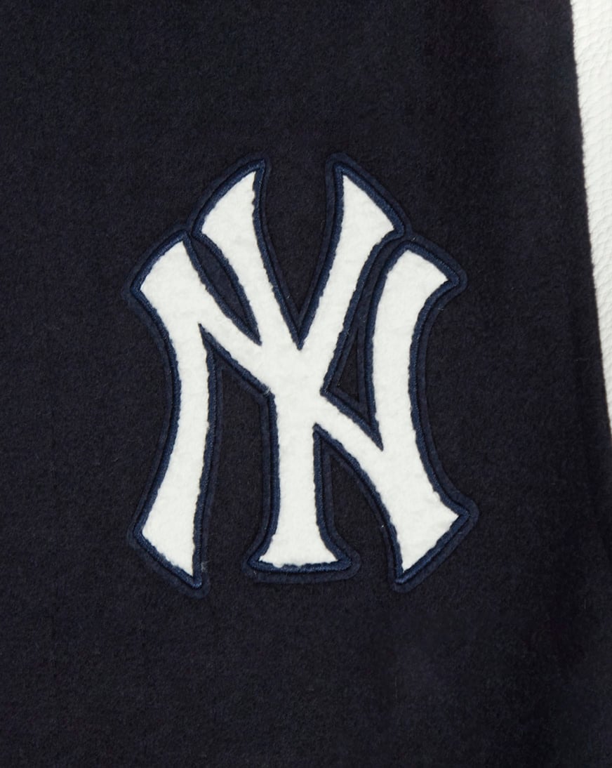 Big Boys' New York Yankees Classic Wool Varsity Jacket