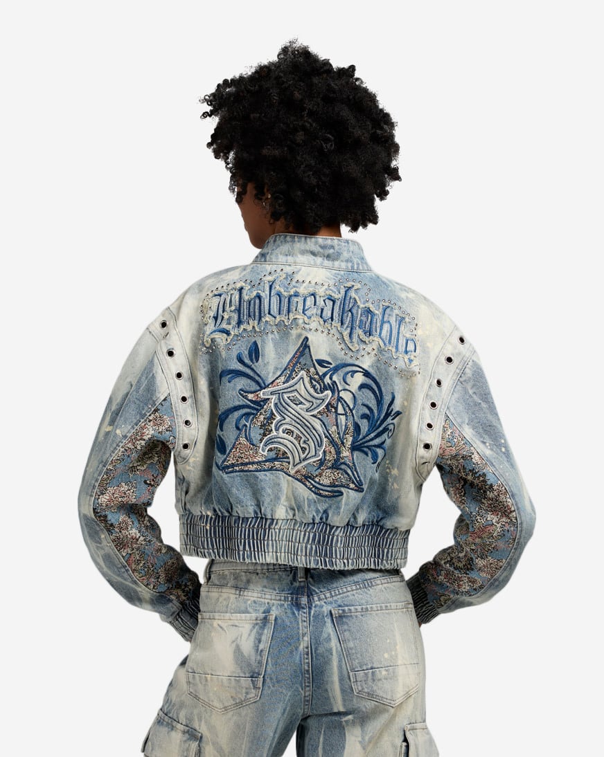 Denim Bomber Jacket
