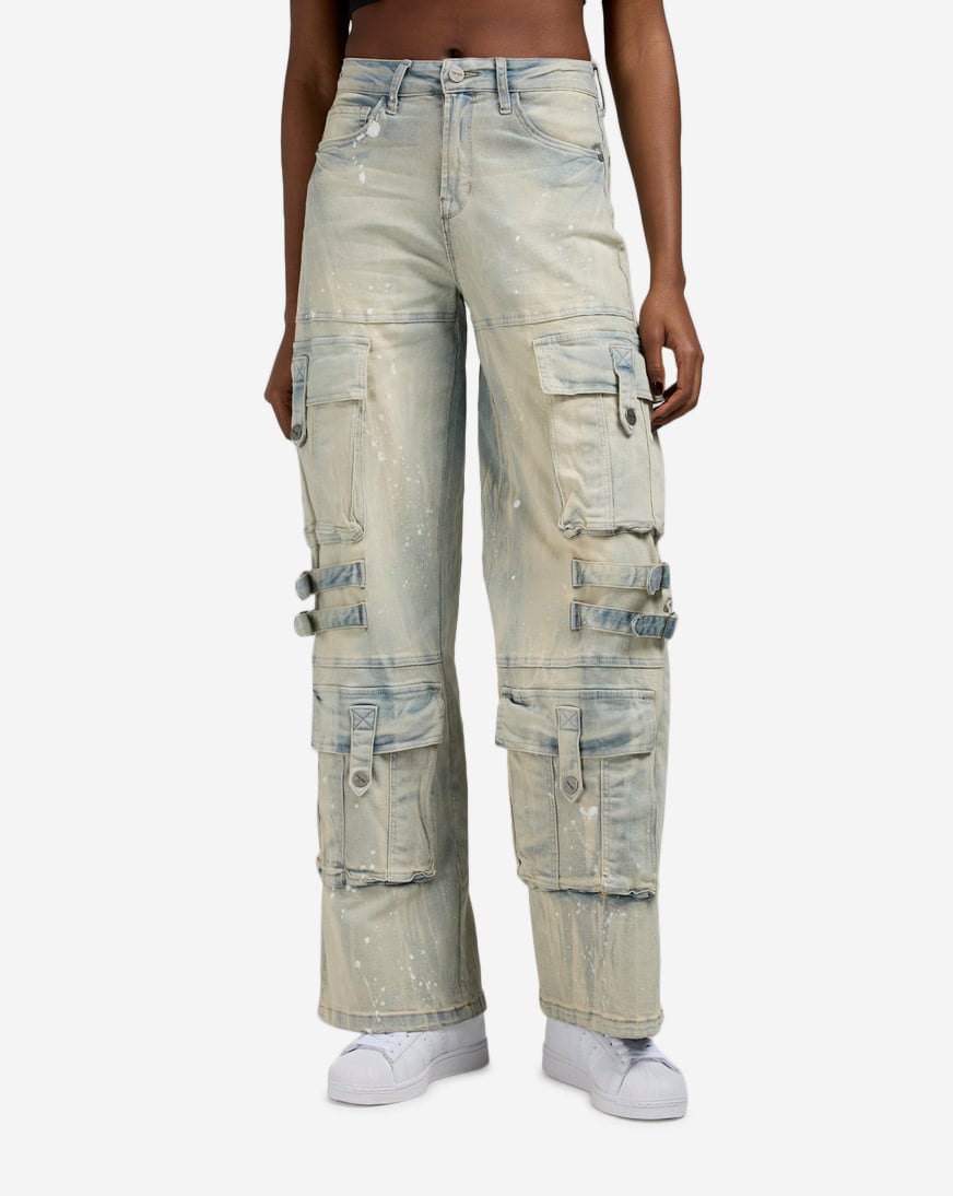 Splatter Paint Cargo Pants