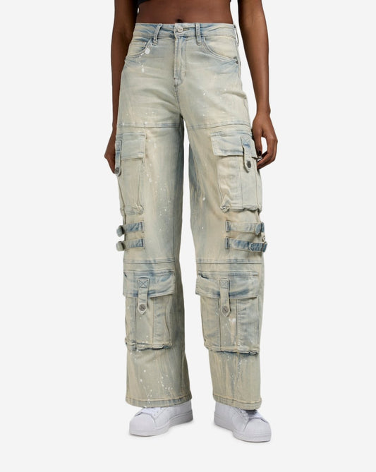 Splatter Paint Cargo Pants