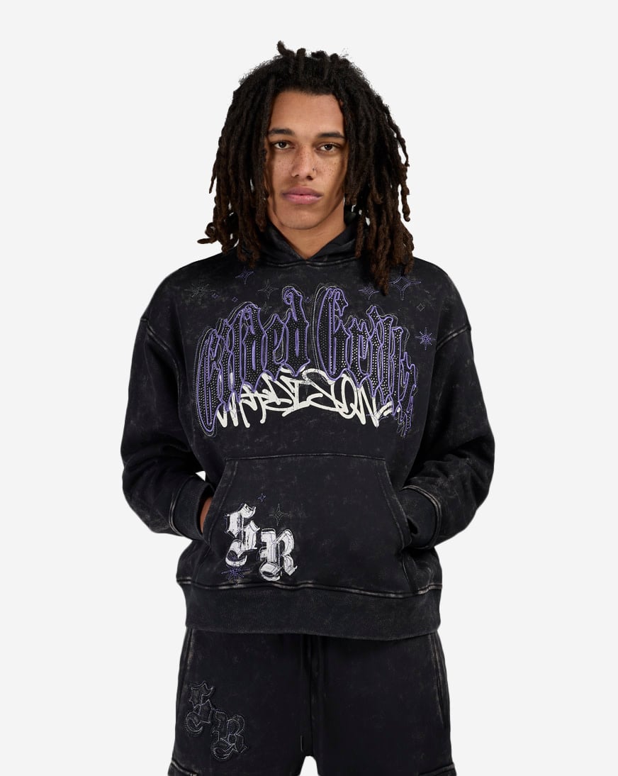 Rhinestone Dystopia Hoodie