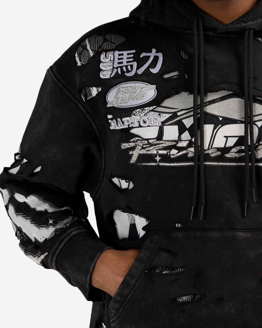 Racing Double Layer Hoodie