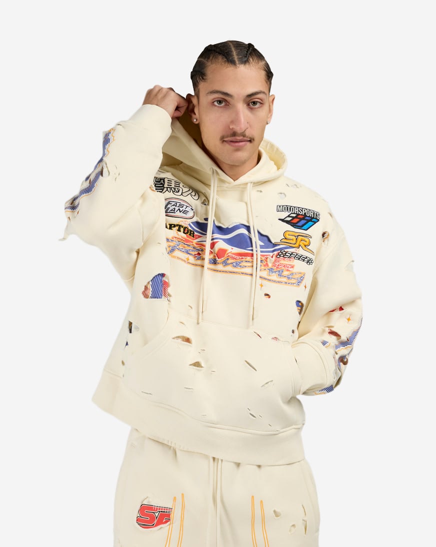 Racing Double Layer Hoodie
