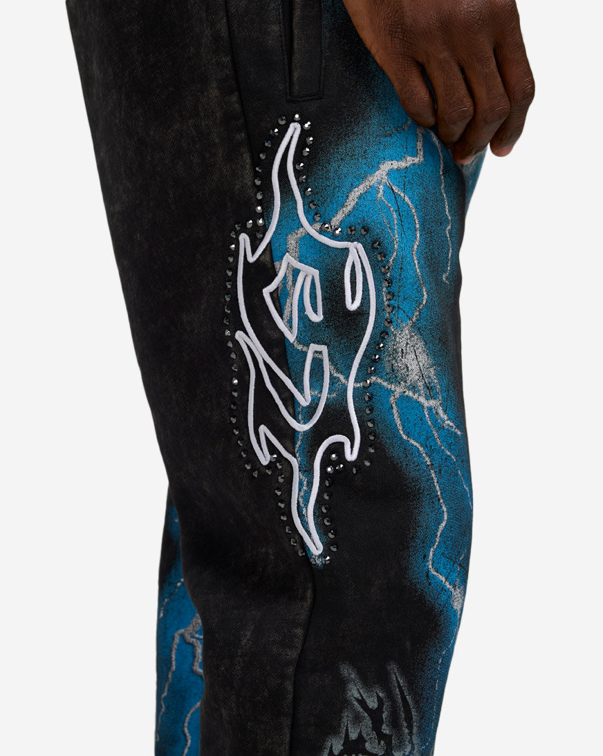 Paradise Stacked Fleece Pant