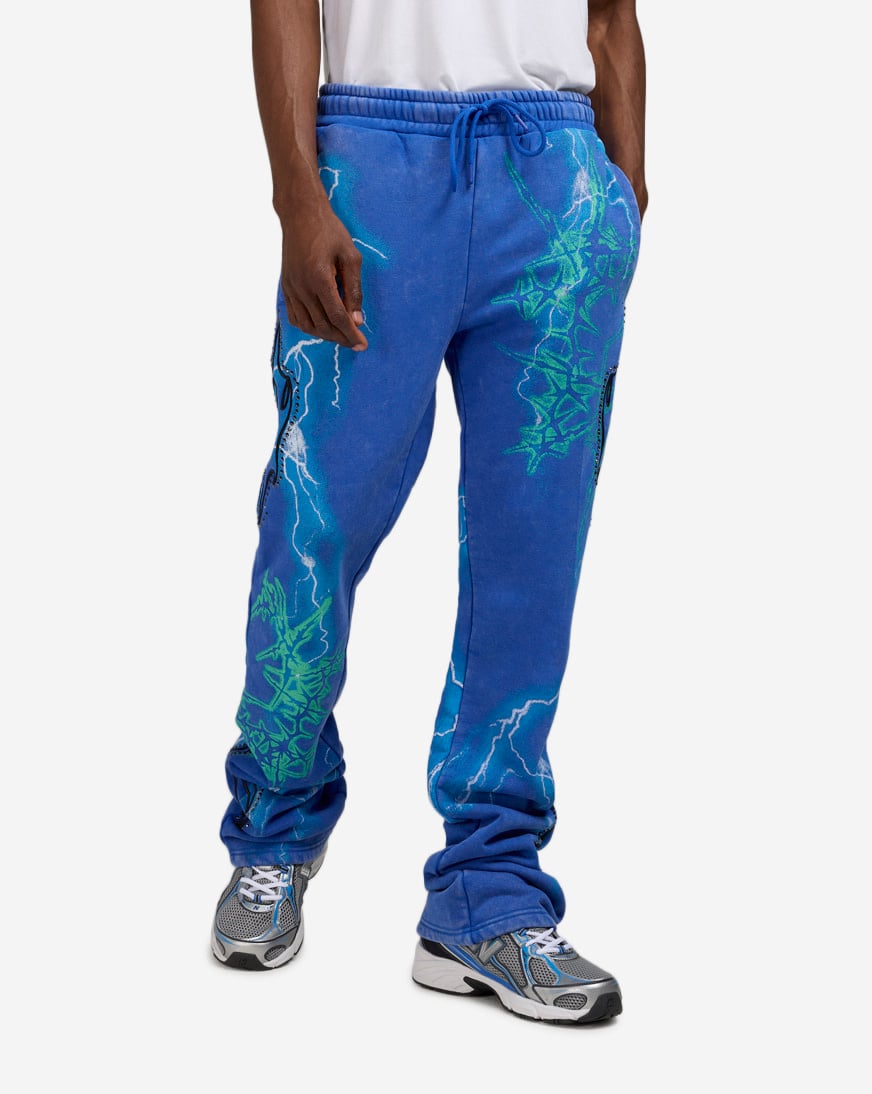 Paradise Stacked Fleece Pants