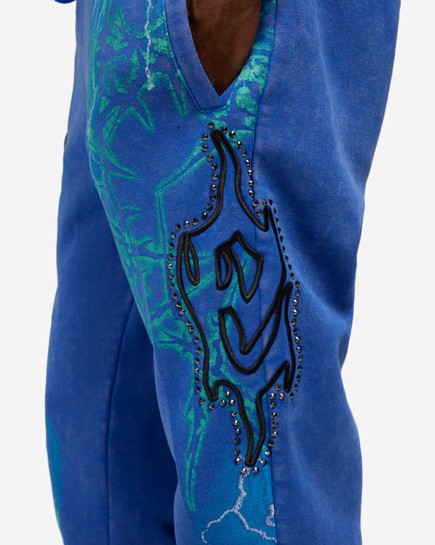 Paradise Stacked Fleece Pants