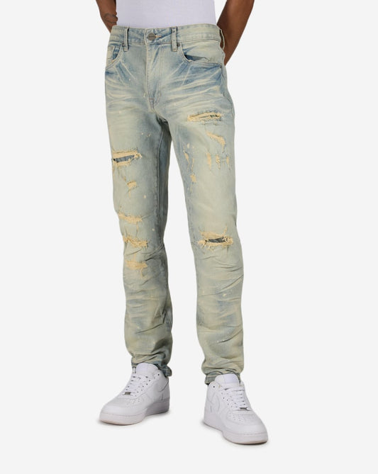 Distressed Heavy Vintage Washed Jean