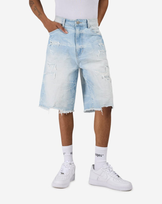 Skater Fit Denim Short