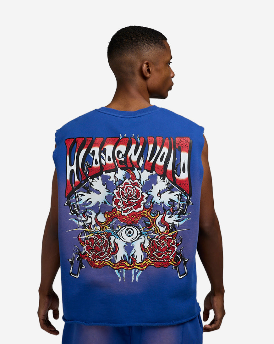 Printed Terry Muscle Tank