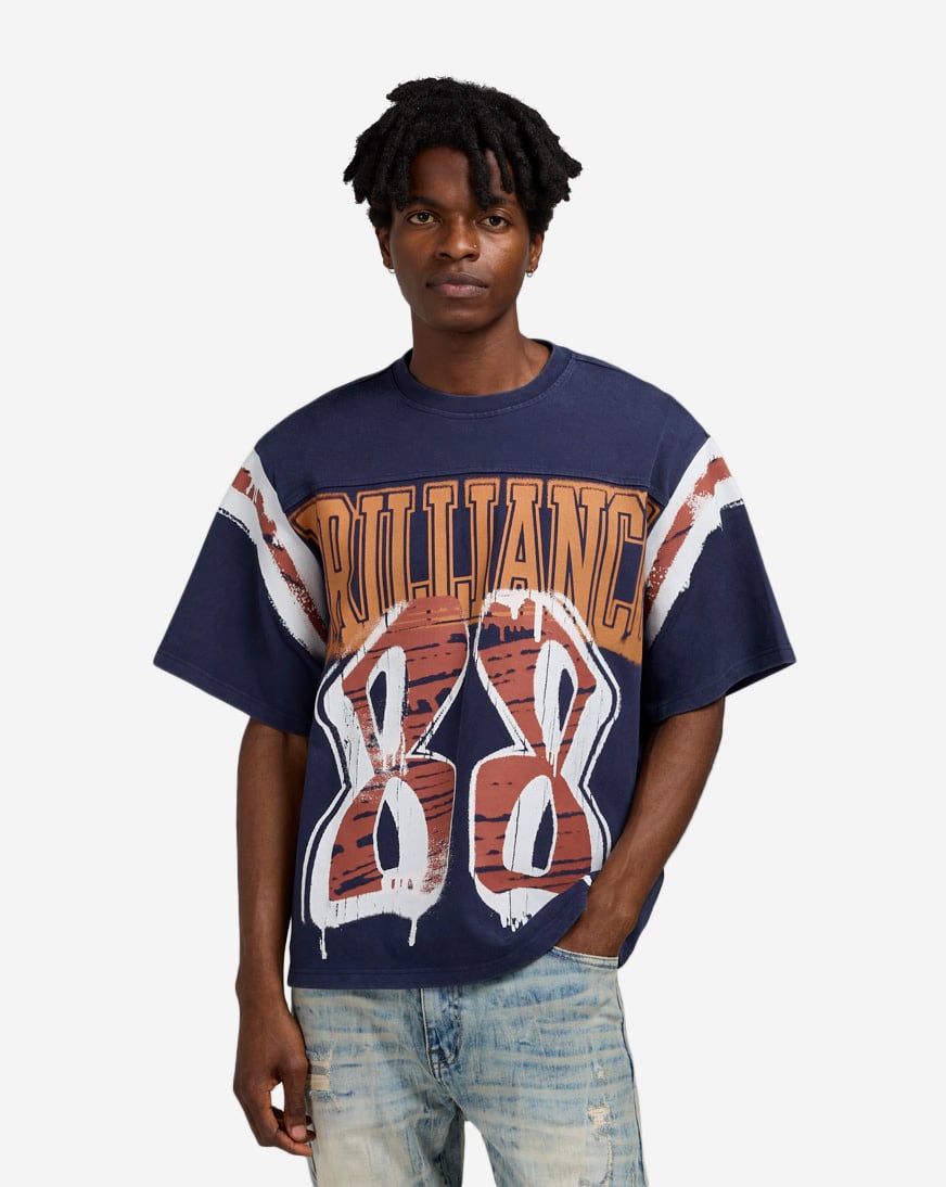 Victory Flocking Crop Tee