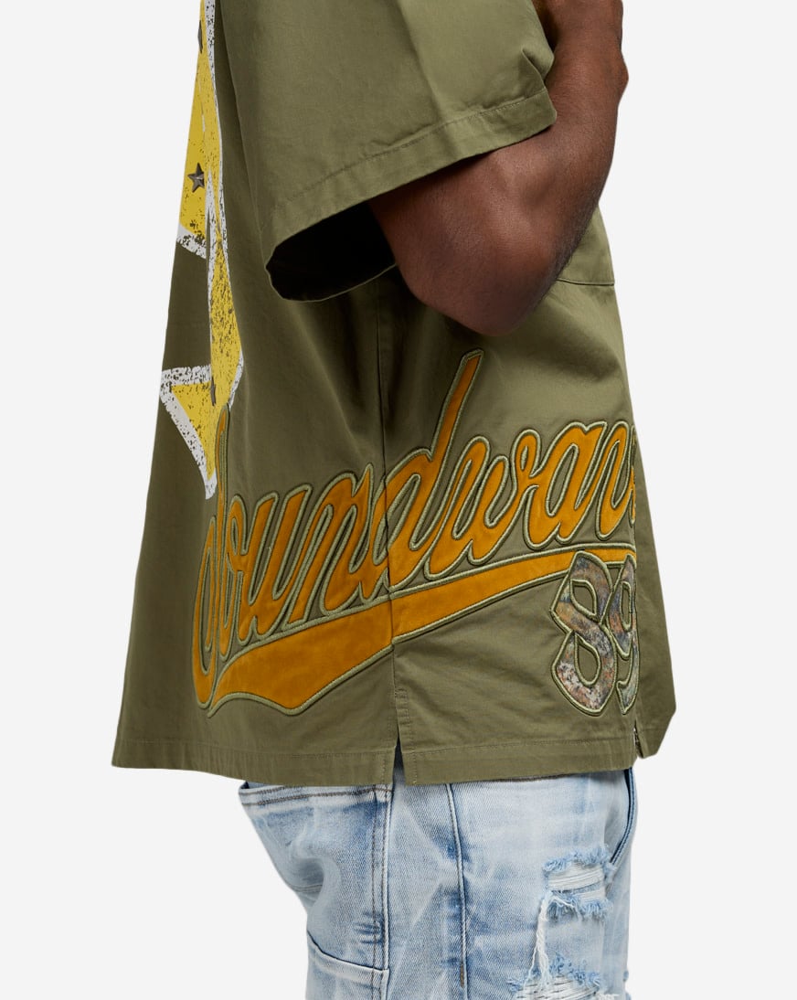 Crop Wilds Short Sleeve Woven Shirt