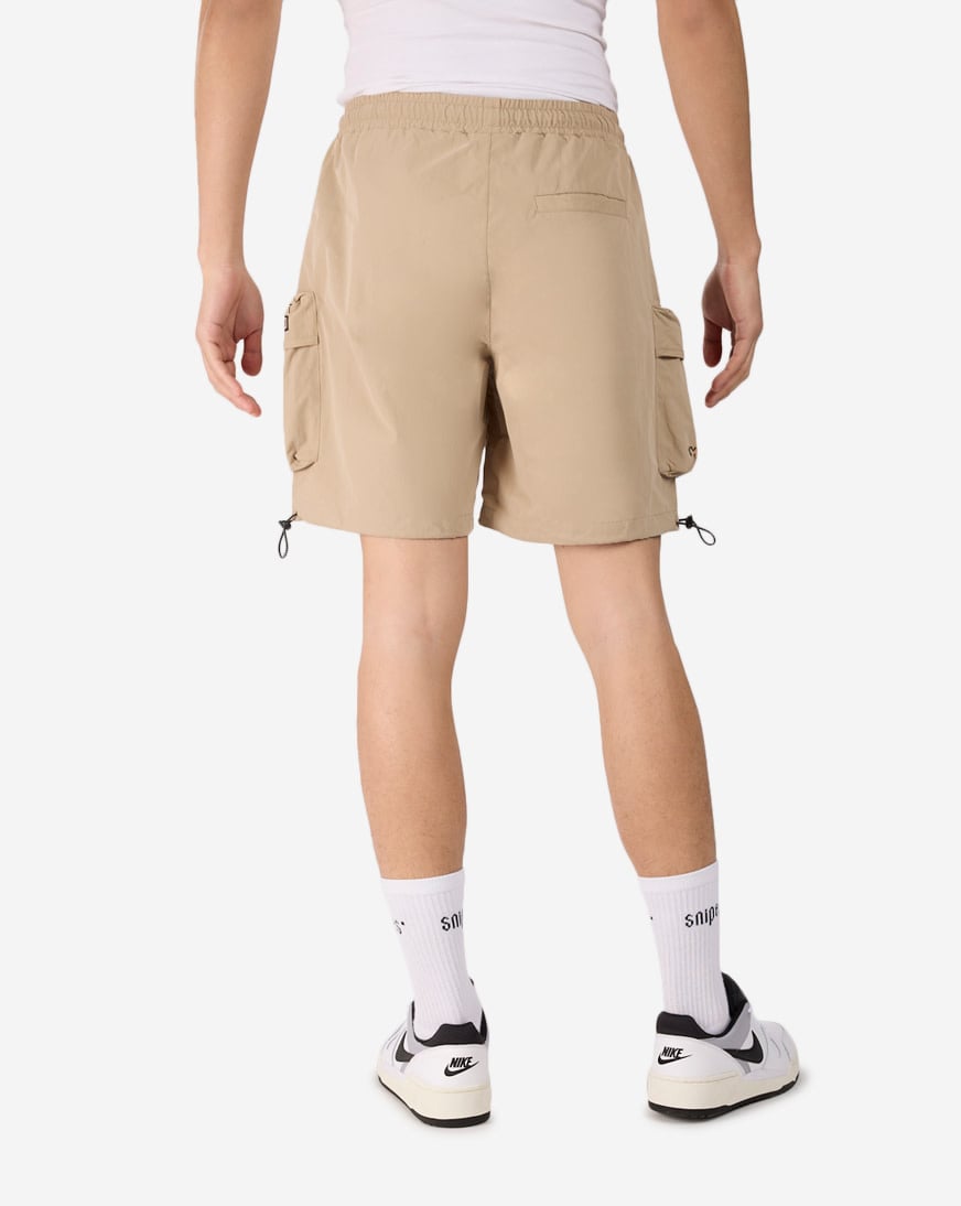 Nylon Cargo Shorts