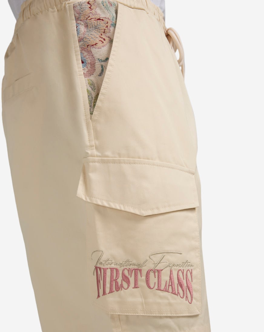 Tapestry Twill Shorts