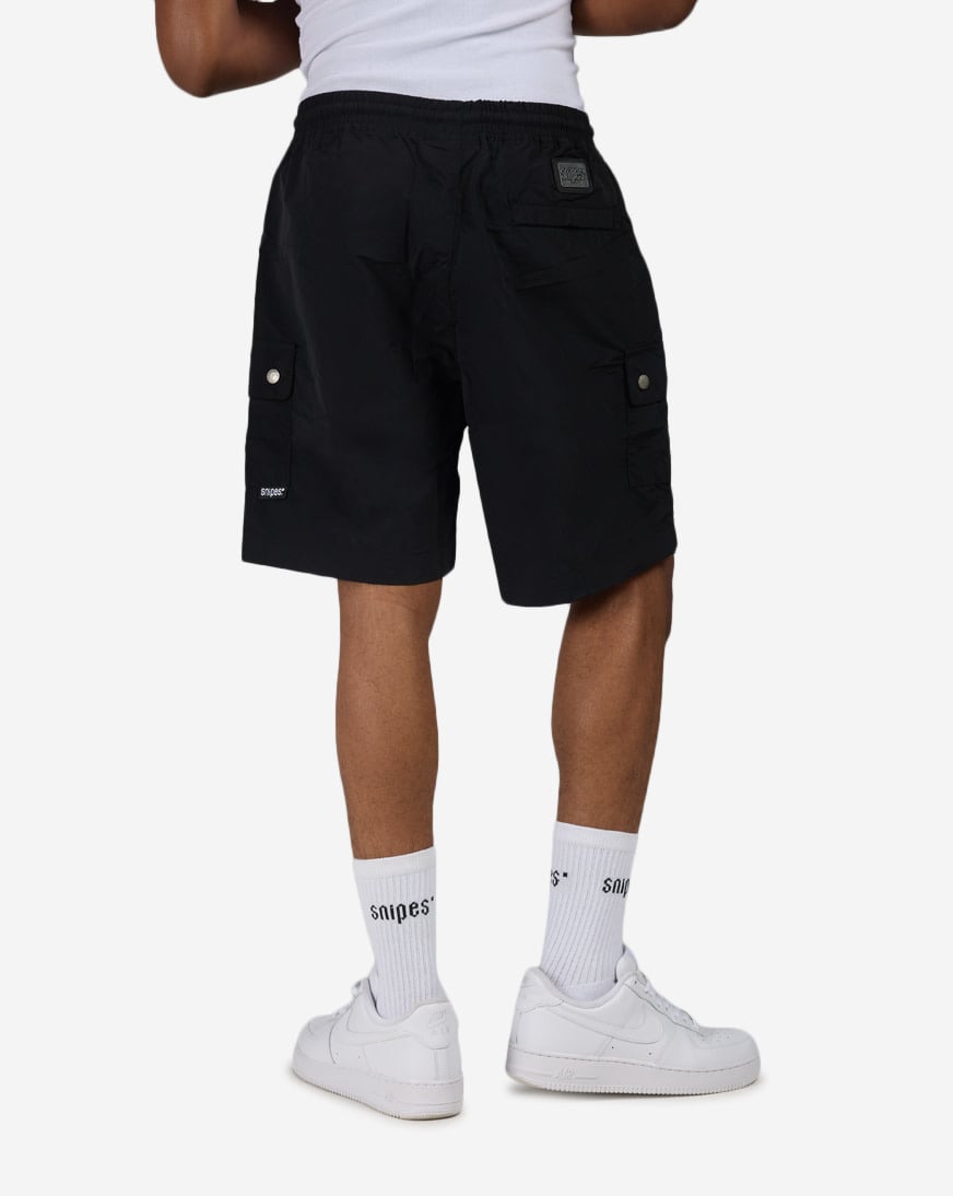Nylon Cargo Shorts