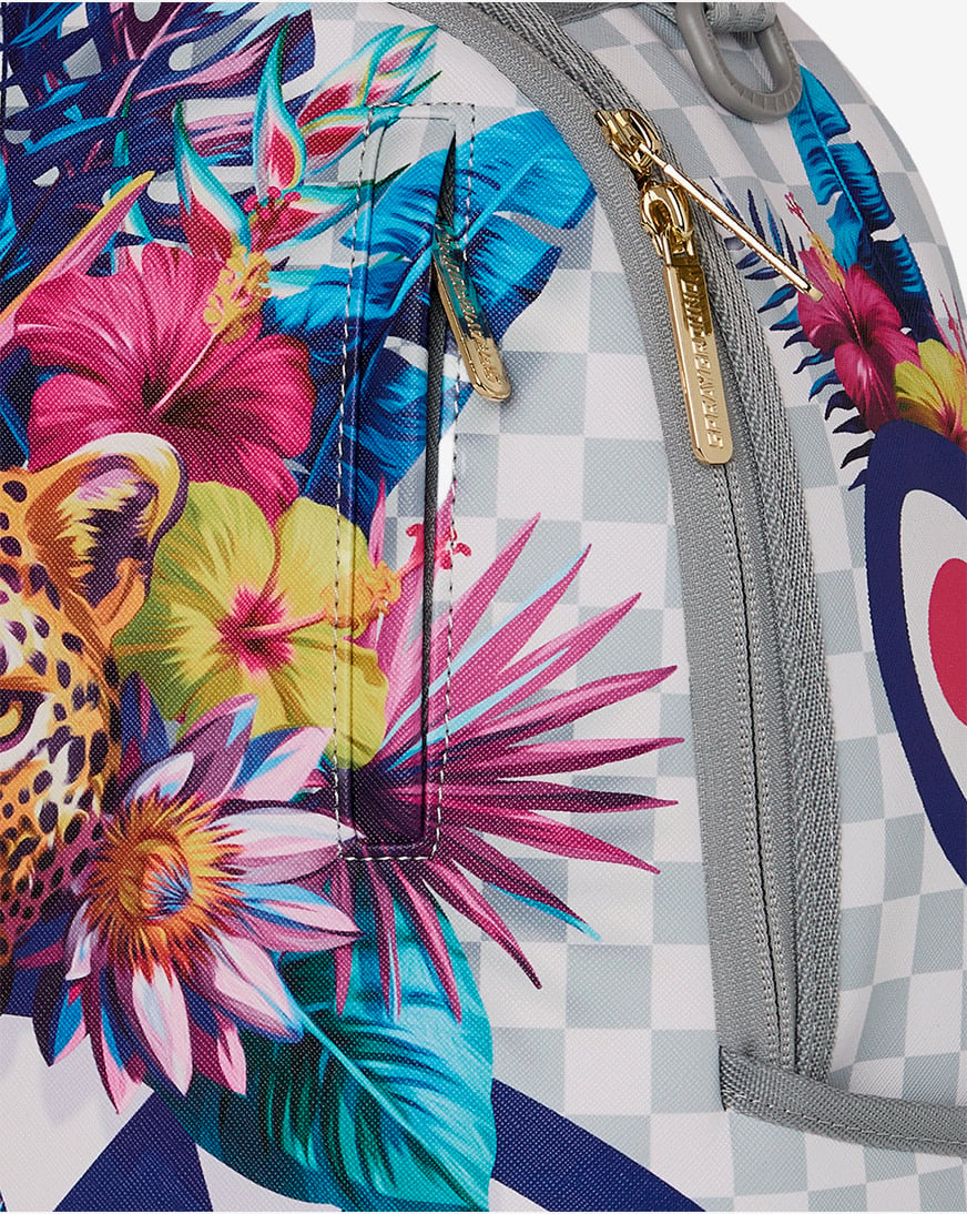 Flowering Jungle Shark Backpack