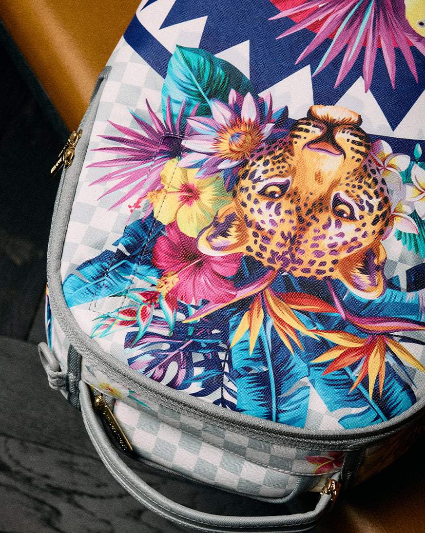 Flowering Jungle Shark Backpack