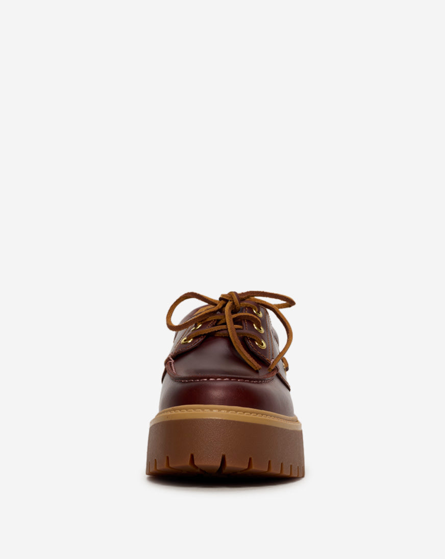 Stone Street Platform Boat Shoe