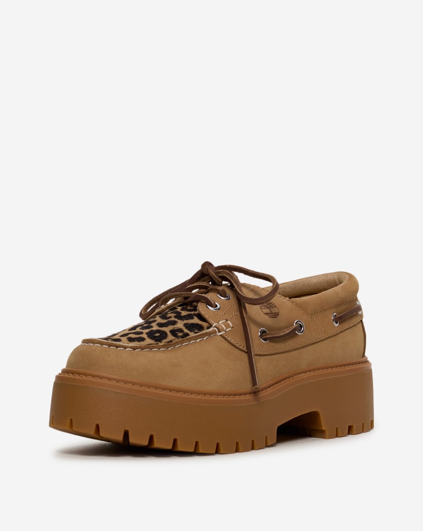 Stone Street Platform Boat Shoe
