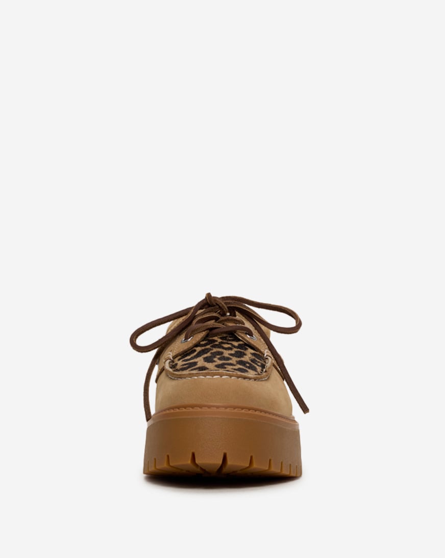 Stone Street Platform Boat Shoe