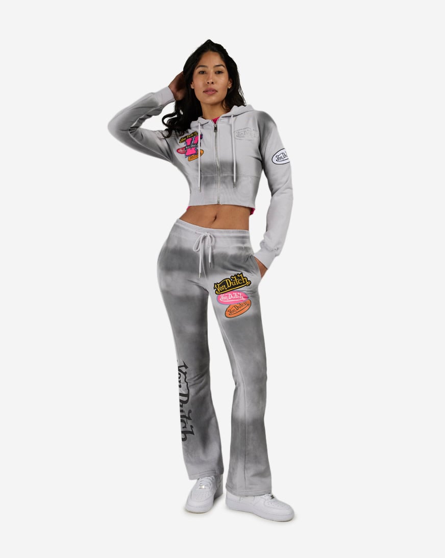 Full Zip Fleece Corset Hoodie