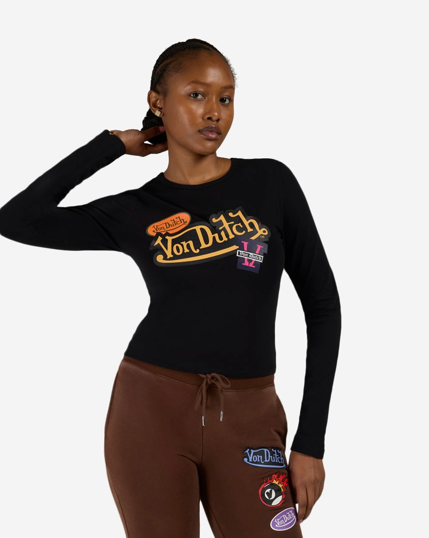 Patch Long Sleeve Tee